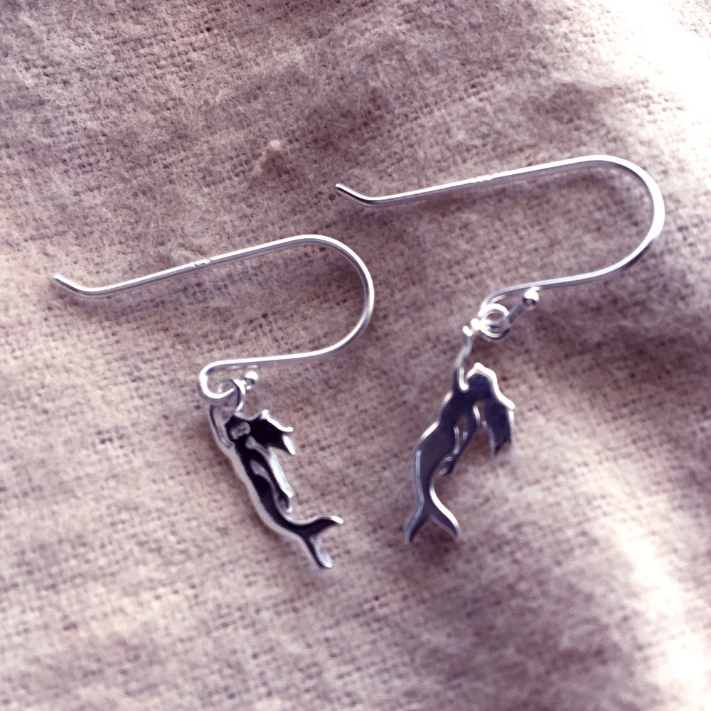 🧜‍♀️ Silver Mermaid Earrings 🧜‍♀️